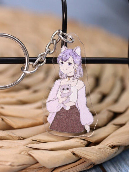 Брелок «Cute cat Girl»