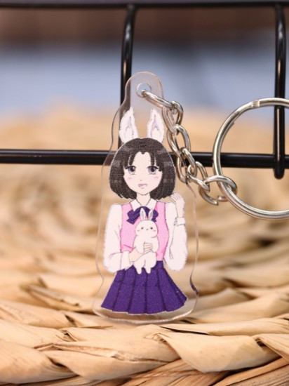 Брелок «Love bunny girl»