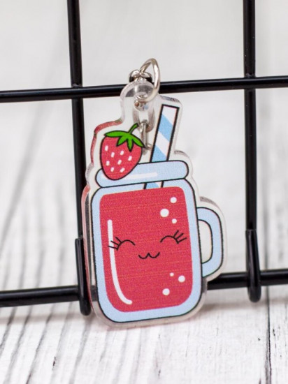 Брелок «Strawberry cocktail»