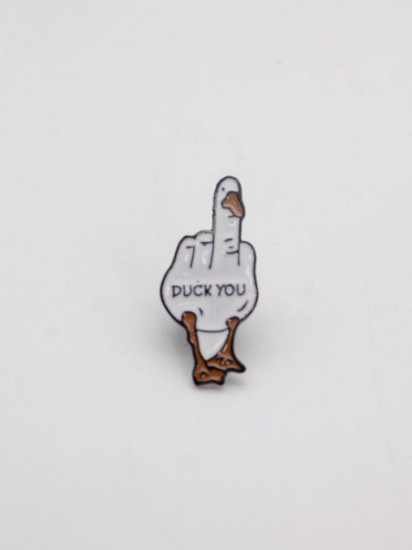 Значок «Duck you»