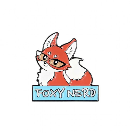 Значок «Foxy Nerd»
