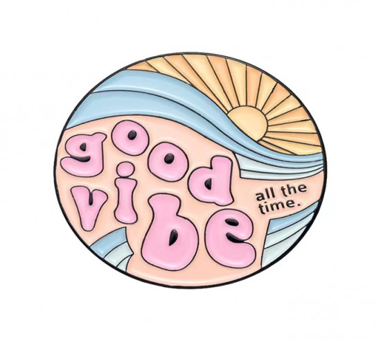 Значок «Good vibe»