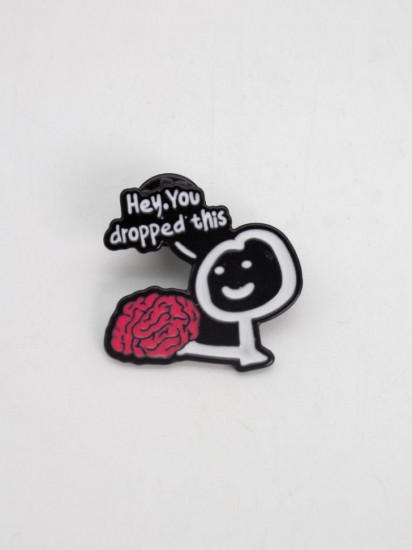 Значок «Hey you dropped this»