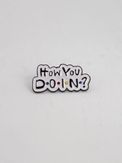 Значок «How you doin»