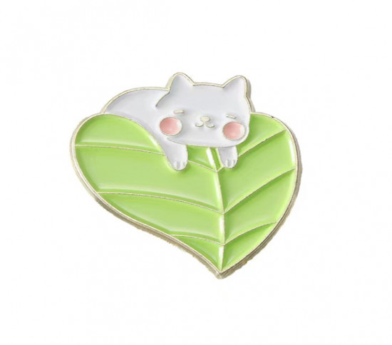 Значок «Leaf cat»