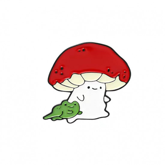 Значок «Mushroom and frog»