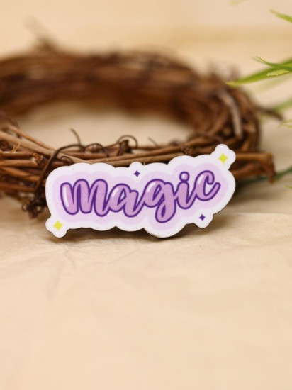 Значок ECO из дерева «Магия»