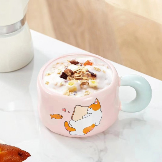 Кружка «Cat loves baking»