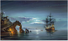 Алмазная мозаика «Лунная ночь»