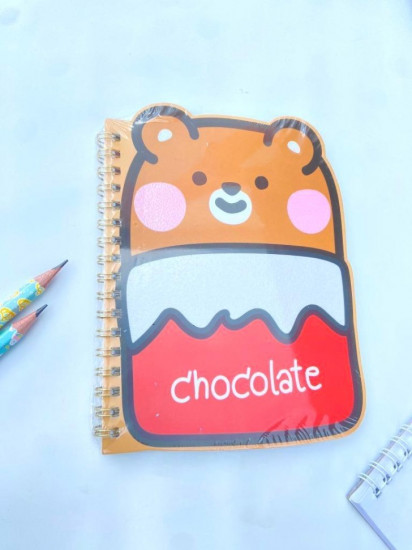 Блокнот на спирали «Bear chocolate»