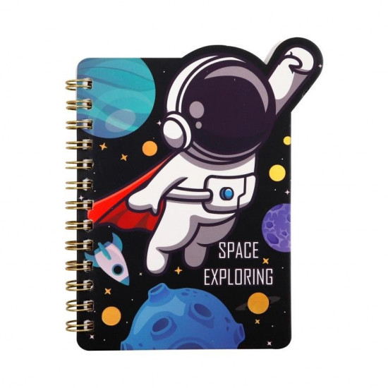 Блокнот на спирали «Space exploring hero»