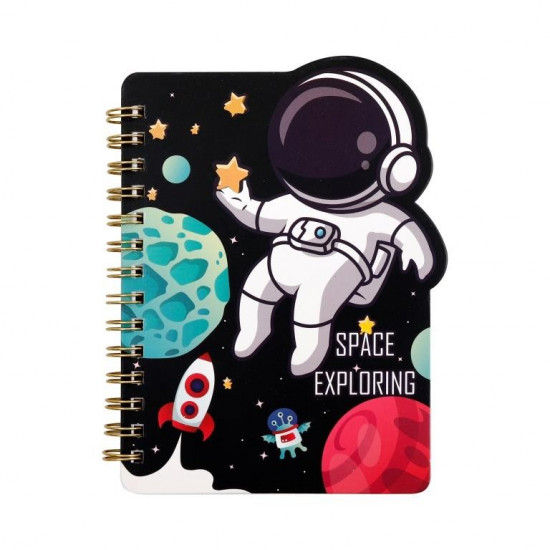 Блокнот на спирали «Space exploring star»