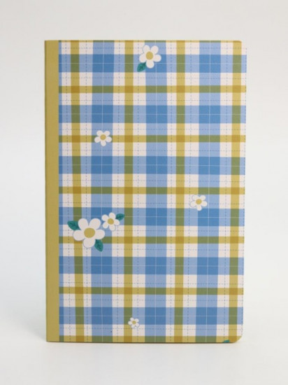 Блокнот «Plaid flowers»