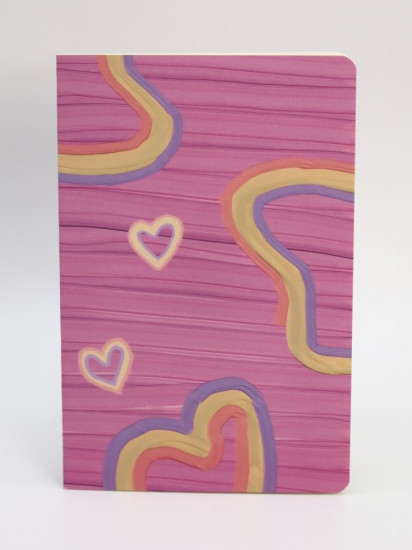 Блокнот «Love writings abstraction»