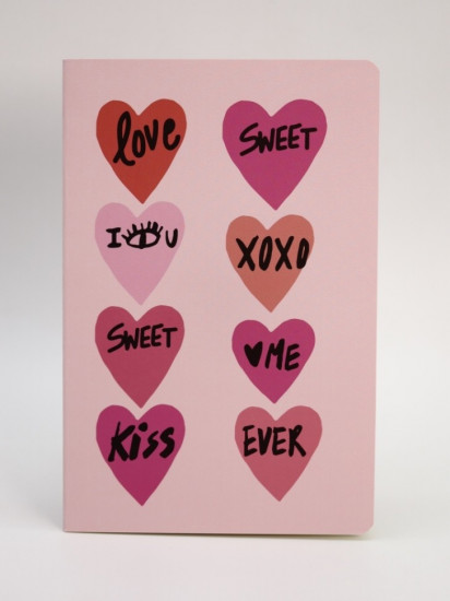Блокнот «Love writings xoxo»