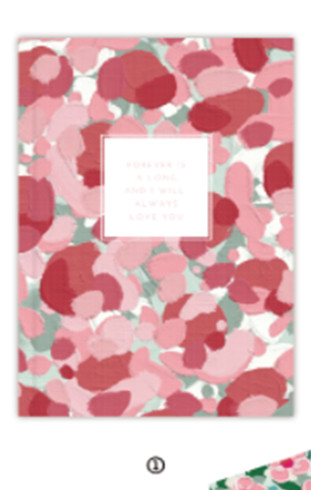 Блокнот «Painted flowers»