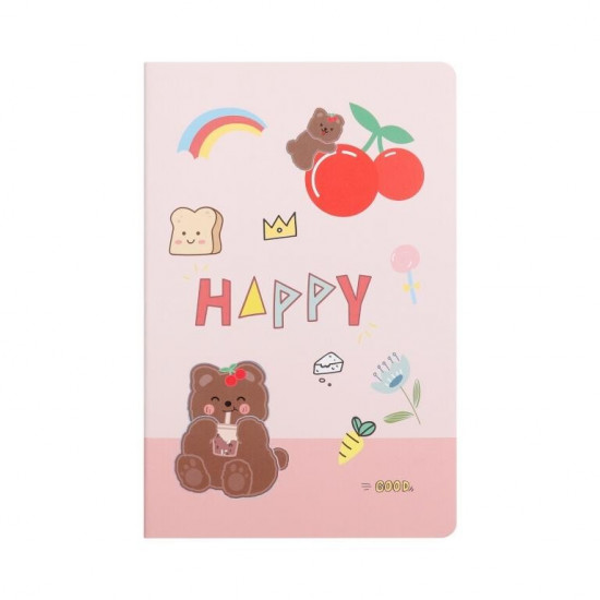 Блокнот «Cherry bear happy»