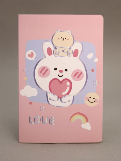 Блокнот «Hare bear love»