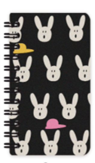 Блокнот на спирали «Bunny surprised»