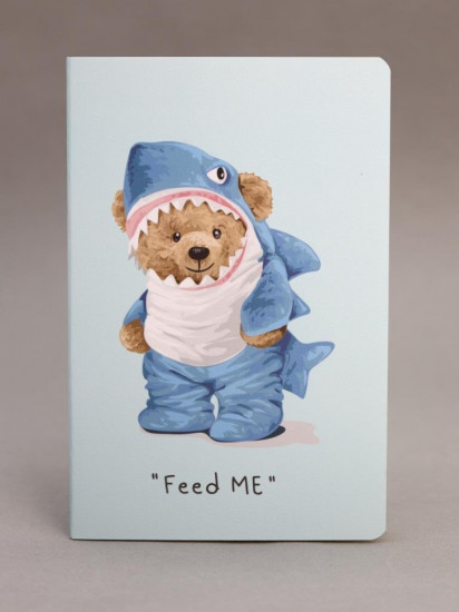 Блокнот «Bear feed me»