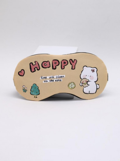 Маска для сна гелевая «Happy travel»