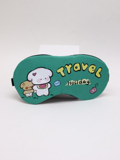 Маска для сна гелевая «Happy travel»