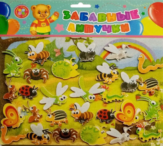 Игра развивающая «Насекомые»