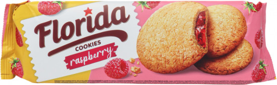 Печенье со вкусом малины «Florida cookies»