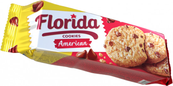 Печенье с шоколадными дропсами «Florida cookies»