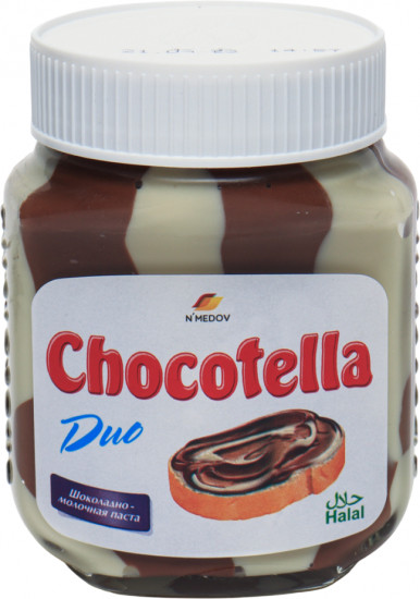Шоколадно-молочная паста «Chocotella Duo»