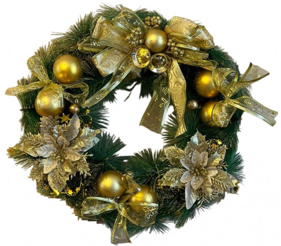 Венок новогодний «Merry Christmas»