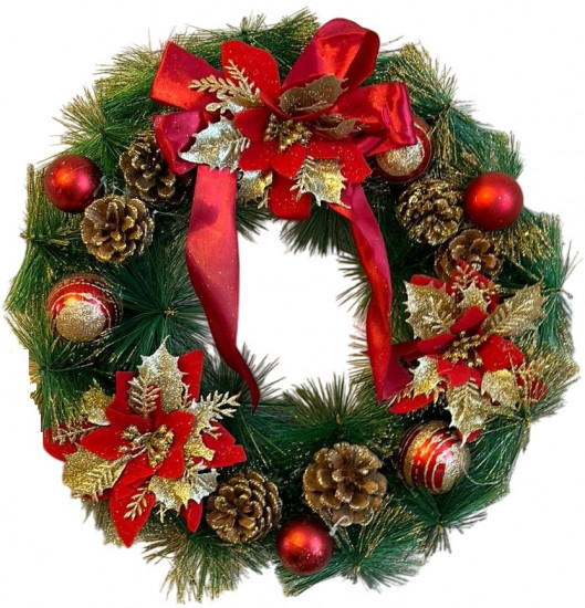 Венок новогодний «Merry Christmas»