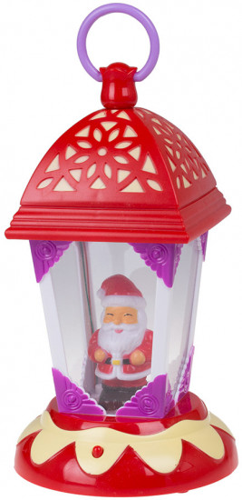 Фонарик новогодний с подсветкой