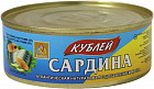 Сардина атлантическая натуральная с добавлением масла