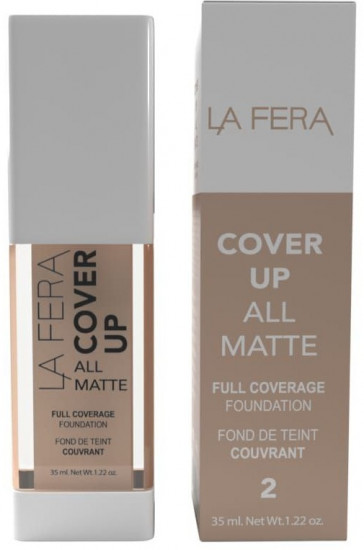 Тональный крем для лица «Cover Up All Matte», оттенок 2