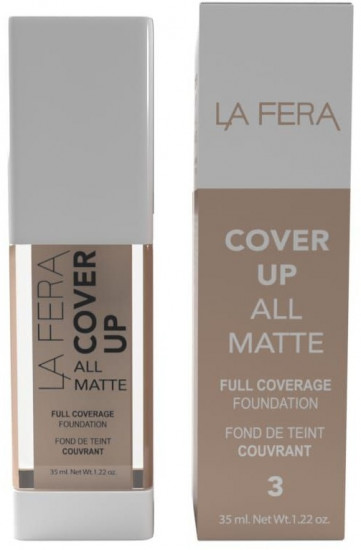 Тональный крем для лица «Cover Up All Matte», оттенок 3