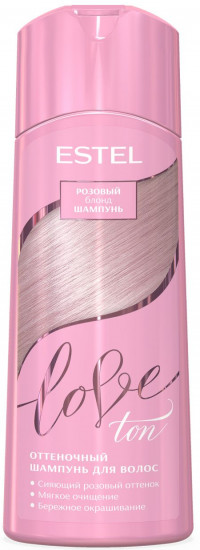 Шампунь оттеночный для волос, оттенок розовый блонд