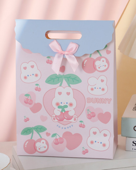 Пакет подарочный «Bunny cherry»