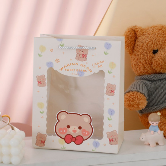Пакет подарочный «Cute animals, bear»