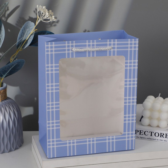 Пакет подарочный «Elegant plaid»