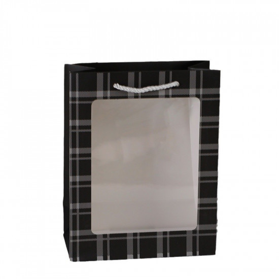 Пакет подарочный «Elegant plaid»