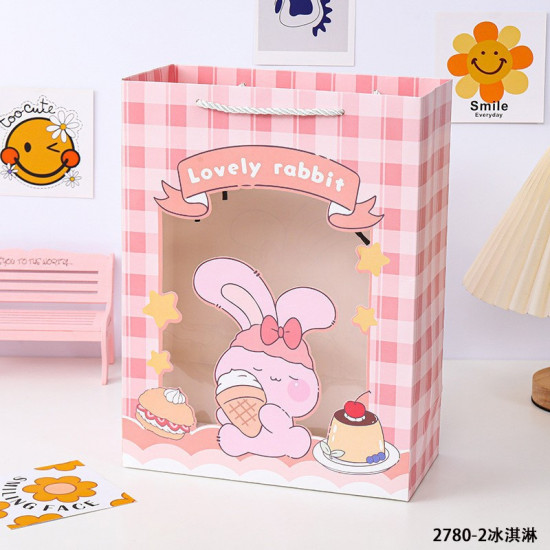 Пакет подарочный «Lovely rabbit»