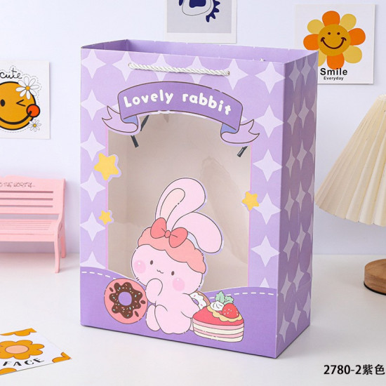 Пакет подарочный «Lovely rabbit»