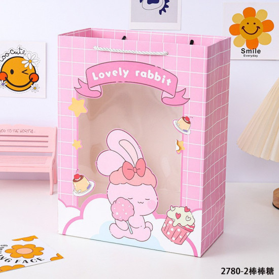 Пакет подарочный «Lovely rabbit»