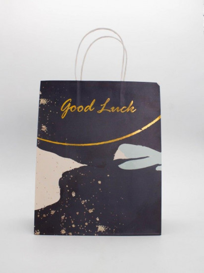 Пакет подарочный «Good luck»