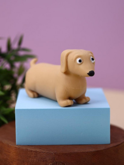 Мялка-антистресс «Stretchy dachshund»