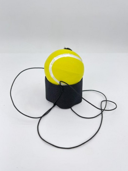 Мячик-антистресс на резинке «Tennis ball»
