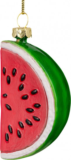 Украшение ёлочное «Арбуз»
