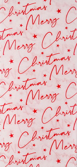 Набор бумаги упаковочной «Merry Christmas»