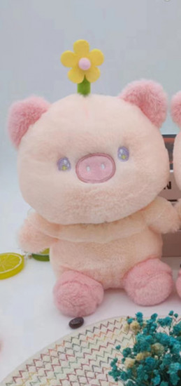 Игрушка мягкая «Flower pig»